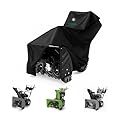 Snow Blower Cover 600D Heavy-Duty Waterproof Oxford FabricTear-Resistant for Outdoor Snow Thrower Cover Universal for EGO,Troy Bilt, Joe, ariens,Protection with Storage Bag