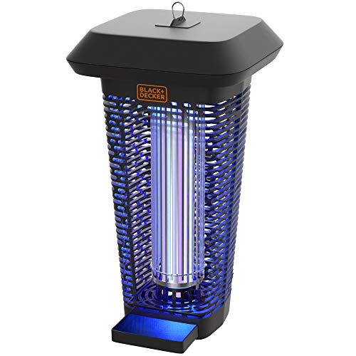 BLACK+DECKER Bug Zapper & Fly Trap-Mosquito Repellent- Gnat Killer Indoor & Outdoor Electric UV Bug Catcher for Insects- 2 Acre Coverage for Home, Deck, Garden, Patio Commercial Strength - image 5