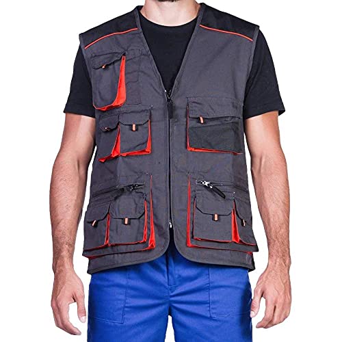 Arbeitsweste mit zehn großen Taschen Cover
