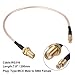 uxcell MCX Male to SMA Female with 7.8