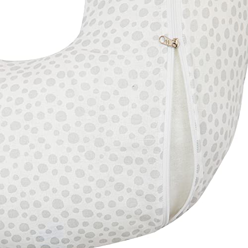 Papi Textil Almofada De Amamentação E Apoio Para O Bebe Compose Tamanho Único Contem 01 Un, Cinza, 6