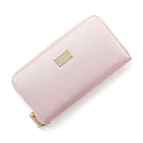 Sac à main long dame pour sécuriser vos cartes avec le grand portefeuille zip