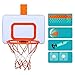 YWAWJ Basketballkorb Basketball-Spielzeug-Set, Kinder Hängen Basketball Board Mini Basketball Brett, Stand Indoor Outdoor Home Office Wand Basketball