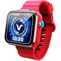 VTech - Kidizoom Smartwatch MAX Rojo, Reloj Inteligente para