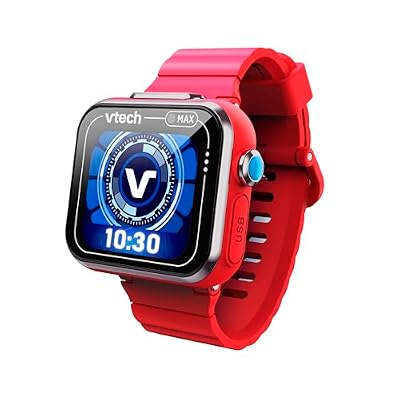 VTech - Kidizoom Smartwatch MAX Rojo, Reloj Inteligente para niños, Doble cámara de Fotos, vídeos, Juegos, Pantalla táctil Horizontal, Versión ESP | Ya disponible en tu tienda friki favorita! En mundofriki.es!