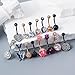 Vsnnsns 14G Belly Button Ring Piercing Jewelry 316L Stainless Surgical Steel Heart CZ Butterfly Navel Rings Belly Button Ring Navel Piercing Jewelry for Women Men 14 Gauge Rose Gold Black