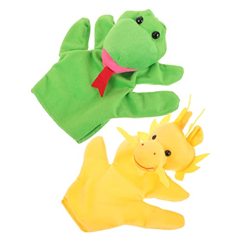 SEWACC 10 Pçs Fantoche Animais Pais-Mão Contação De Histórias Boneca Interativa Pano De Pelúcia