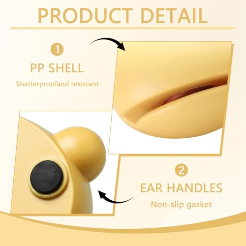 Image of 3PCS Compact Knife Sharpener for Kitchen Use, Small Sharpening Tool with Non Slip Base for Household Cooking and Food Preparation(Yellow,B,F)