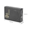 Buddha Praying Machine, Electronic Buddhist Chanting Player Automatic Buddha Praying Player Buddha Machine Chanting Single Cycle Hall of Amitabha Buddha(Without Battery)