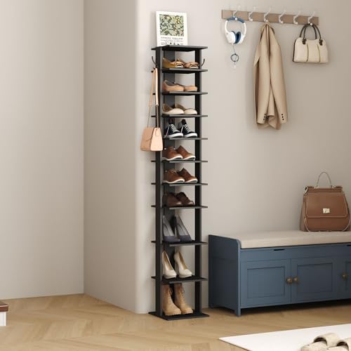 HOMEFORT 10 Tier Vertical Shoe Rack - Image 5