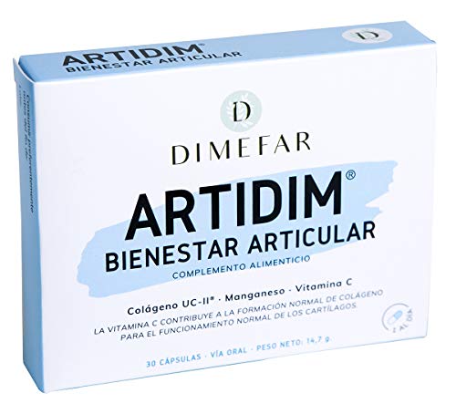DIMEFAR ARTIDIM UC-II 30cap. – recommandé en complément d’une alimentation équilibrée, gélules qui facilitent la supplémentation quotidienne, boîte de 30 gélules et devient un allié fiable dans la rou