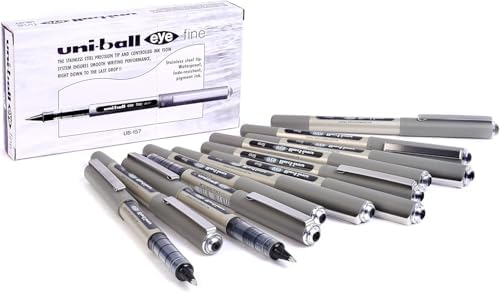 Stylo uni ball eye fine de Mitsubishi Pencil en lot de douze