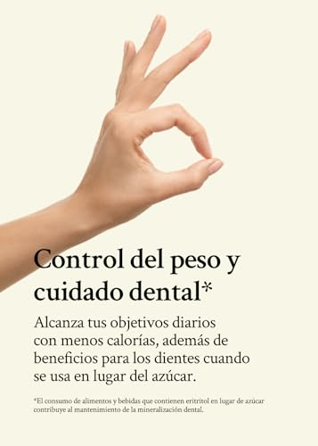 Miniatura 10 de Eritritol 1 Kg Edulcorante 100 Natural Vegano Edulcorante Granulado Alternativa Al Azúcar Apto Para Diabéticos El Empaque Puede Variar