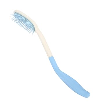Long Handle Hair Brush 14*2*1.5 In Long Handled Comb Hairbrush | Post Shoulder Surgery Hair Brushes for Elderly and Hand Disabled People Inconvenient Upper Limb Activities
