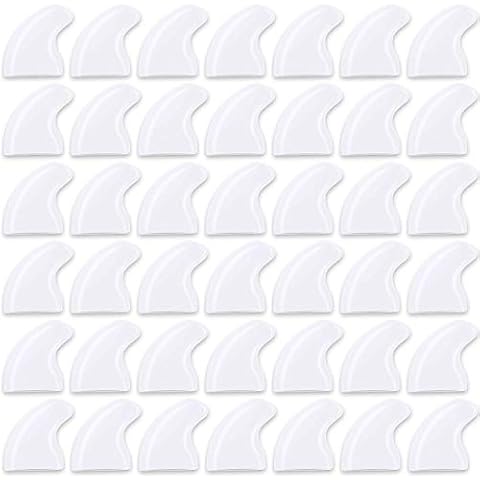 YMCCOOL 100pcs Cat Nail Caps Clear Cat Paw Covers Kitten Nail Caps Pet Tips with Adhesives and Applicators Extra Small Cover