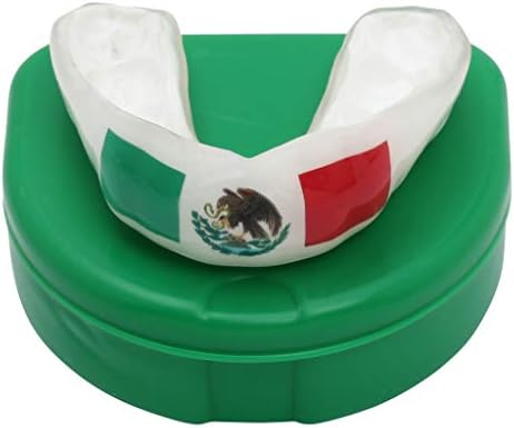 SportingSmiles Custom Mexican Flag Mouthguard