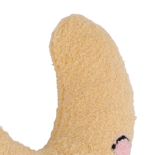 Travesseiro de Pescoço de Cachorro Meio Donut, Material Macio de Pelúcia Fácil de Limpar e Manter Tr