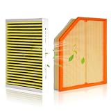 StaunchAuto Engine and Cabin Air Filter Set for 2019-2025 Volvo S60 L4 2.0L, 2017-2025 S90 L4 2.0L,