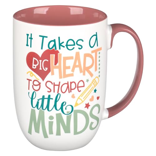 WITH LOVE XL Inspirational Coffee Mug, It Takes a Big Heart to Sh...