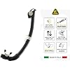 Cressi Mask and Snorkel Kit for Snorkeling and Freediving - Wide View and Dry Snorkel- Big Eyes & Seal Dry - Made in Italy