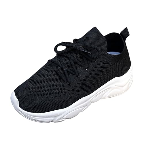 Sneakers légères à plateforme confortables pour femme sans lacet