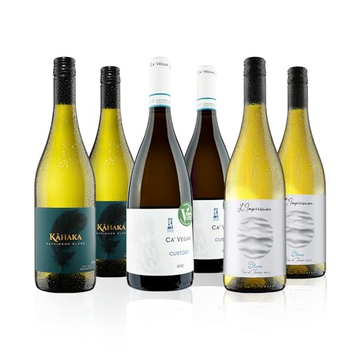Virgin Wines - Luxury Selection White – 6 bottles (75cl) – premium white wine from France, Italy and New Zealand