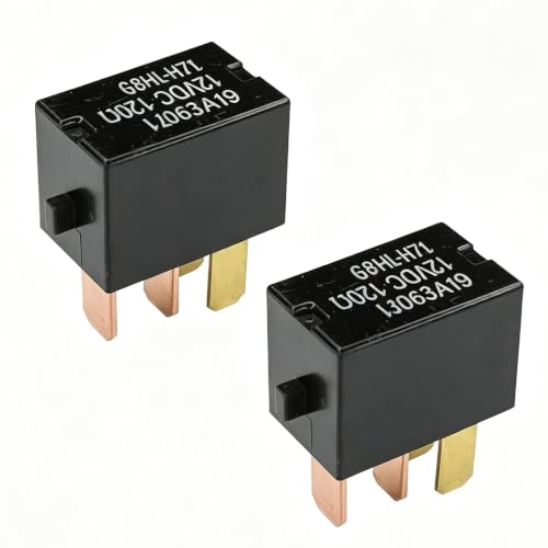 AurLunUs 2PCS AC Relay G8HL-H71 for Honda 4 Pins AC Compressor Starter Relay for Blower Motor/Fans/Clutch/Headlight/Air Conditioning Compatible with Accord Civic Element CR-V CR-Z, 39794-SDA-A03