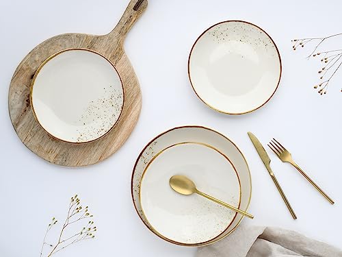 Set de 12 assiettes CreaTable 14779 r&eacute;sistantes pour vaisselle durable - 4