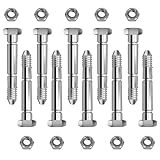 10 Pack Snowblower Shear Bolts 51001500 | 2-1/8' X 5/16' Shear Pin Bolt Kit Compatible with Arie-ns 2 Stage Snow Thrower Auger Replacement for 510015, 51001500, AM122156, AM1369890, 3285-11 (10)