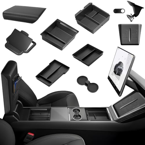 Image of 11PCS Console Organizer for Tesla Model 3 Accessories 2026-2024