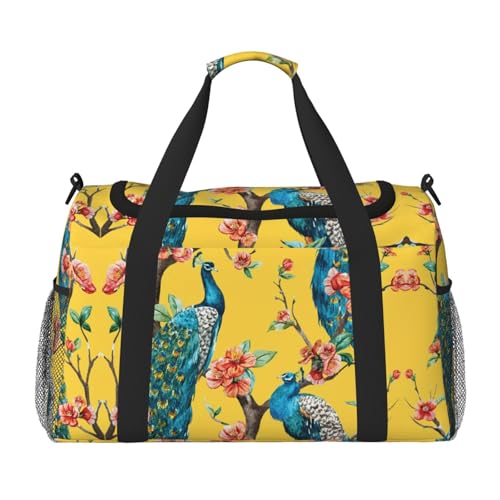 Bolsa de viaje de pavo real impermeable: la solución grande y plegable para natación