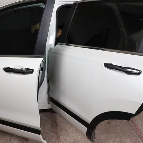 Poignée de porte extérieure CR-V cache ABS carbone compatible accès intelligent - 5