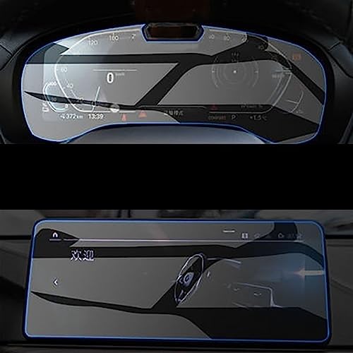 Verre trempé BMW G30 G31 2021 film de protection navigation GPS 12,5 pouces