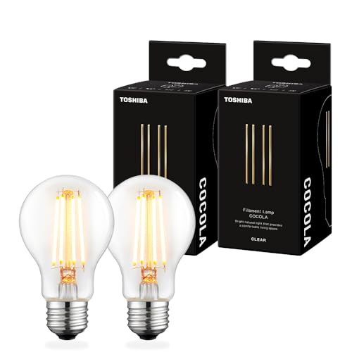 TOSHIBA(����) �t�B�������g LED�d�� E26 A�` 60W���� �N���A ��i����20,000���� ������ �L�z�� �d���F �����Ή� ���S�ۏ� 2P LDA7L22-D-G/DC60V1EP2