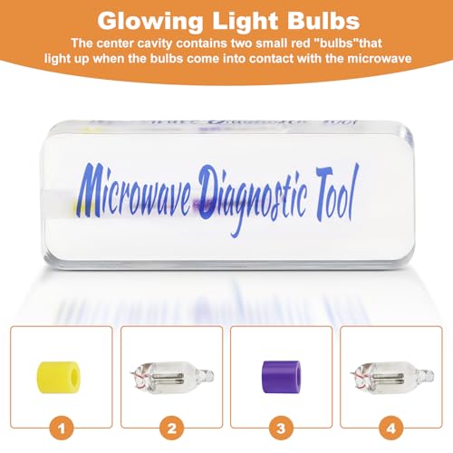 Image of 4750 Microwave Diagnostic Tool - Microwave Oven Safety Tester for Home /Commercial Microwave Oven Inspection (Square)