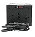 OPTI-UPS AVR SS2000 Home AVR Series 6-Outlet Automatic Voltage Regulator – Black (2000 VA / 1000 W)