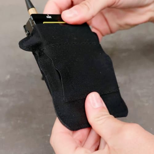 URSA Belt Pouch with Clips - Versatile Rigging for Wireless Transmitters (Black, Large) by URSA Straps - Image 3