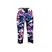 Cozeyat Girls Short Leggings Tummy Control Fashion Camouflage Design Yoga Shorts Size 6-7 Kids Soft Running Sweatpants