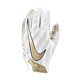 nike vapor 360 Klettverschluß anpassbar Nike Vapor Knit 3.0 Design 2019 Receiver Handschuhe - weiß/Gold Gr. M