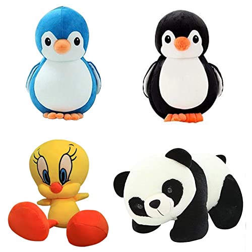 See full amazon price history chart for LOVEY DOVEY Soft Toys Super Soft Toy Combo of 4 Stuffed Teddy Bear for Kids, Tweety 22cm, Small Sleeping Panda 22cm, Blue and Black Penguin 18cm Pack of 4 LOVEY DOVEY Soft Toys Super Soft Toy Combo of 4 Stuffed Teddy Bear for Kids, Tweety 22cm, Small Sleeping Panda 22cm, Blue and Black Penguin 18cm Pack of 4 (B09N1Q6J4M) Amazon Price History, Amazon Price Tracker