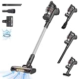Dibea Battery Vacuum Cleaner, 32 Kpa Cordless Vacuum Cleaner, 45 Minutes Running Time, 420 W Brushless Motor, 7-in-1 Vacuum Cleaner Cordless for Pet Hair, Hard Floors, Carpet