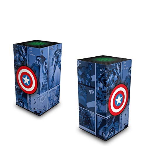 Capa Anti Poeira Xbox Series X - Capitão América Comics