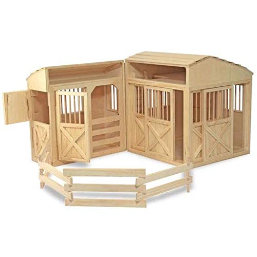 Melissa & Doug Folding Horse Stable