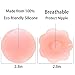 Senchanting Thin Reusable Adhesive Silicone Nipple Covers Breast Petals Pasties (4 pair round+4 pair flower) Light Pink