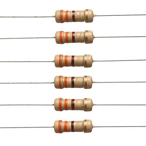 Bojack 330 Ohm Resistors 1/2 W ±5% Carbon Film Single Resistor (Pack Of 200 Pcs) #TOP7