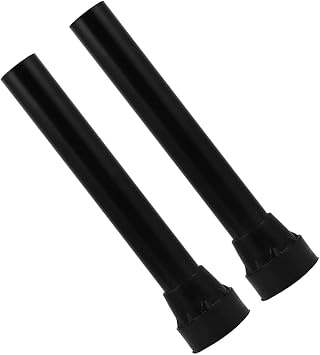 Trampoline Leg with Pad 2 Pack Trampoline Replacement Parts for Outdoor Use Stainless Steel Tube Leg Anti-Slip Mat Cover 7.48 X 1.57 X 1.57 in
