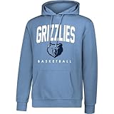 Ultra Game Men's NBA Official Super Soft Teamster Hoodie Sweatshirt, Memphis Grizzlies, Team Color, Large