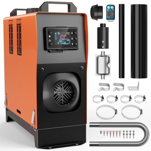 8KW Portable Diesel Heater with Remote and LCD