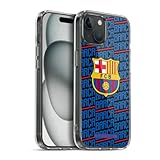 Ya en manzanajugosa.com: Head Case Designs Licenciado Oficialmente FC Barcelona Barca Patrones de Cresta Caso Funda de Gel Suave Compatible con Apple iPhone 15 Plus