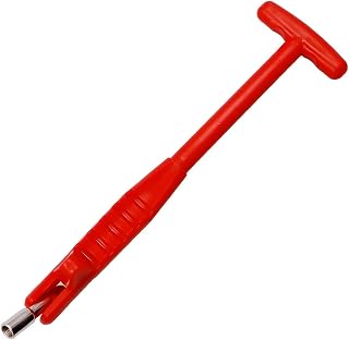 Car Tire Valve Stem Puller Installer, Vehicle Tyre Valve Remover Extender Tool with T-Handle, No-Scratch Wheel Stem Puller Installation Repair Tool, Universal for Motorcycle Bike SUV